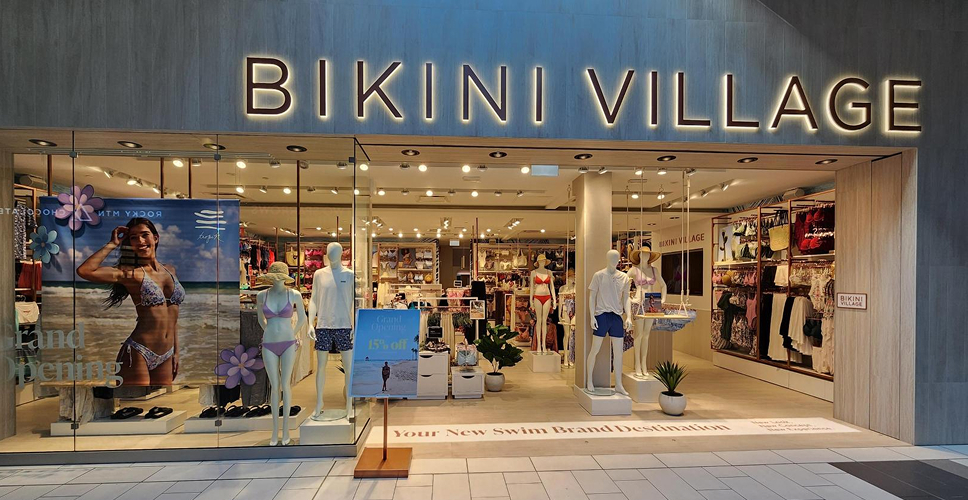 Woodgrove Centre Storefront - Bikini Village