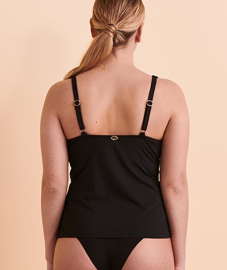 Fitted tankini back