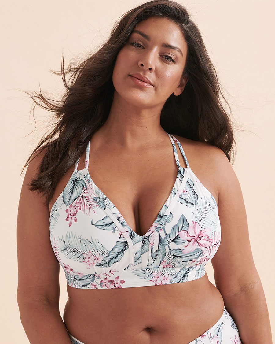 Cup size bikini sets top