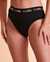SEATONIC Bas de bikini tanga ELASTIC Noir 01300120 - View1