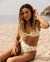 BILLABONG Haut de bikini plongeant Morgan DAISY CHAIN Floral rétro ABJX300616 - View1