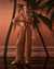 SANTEMARE Satin Wide Leg Pants Iced coffee 02200033 - View1