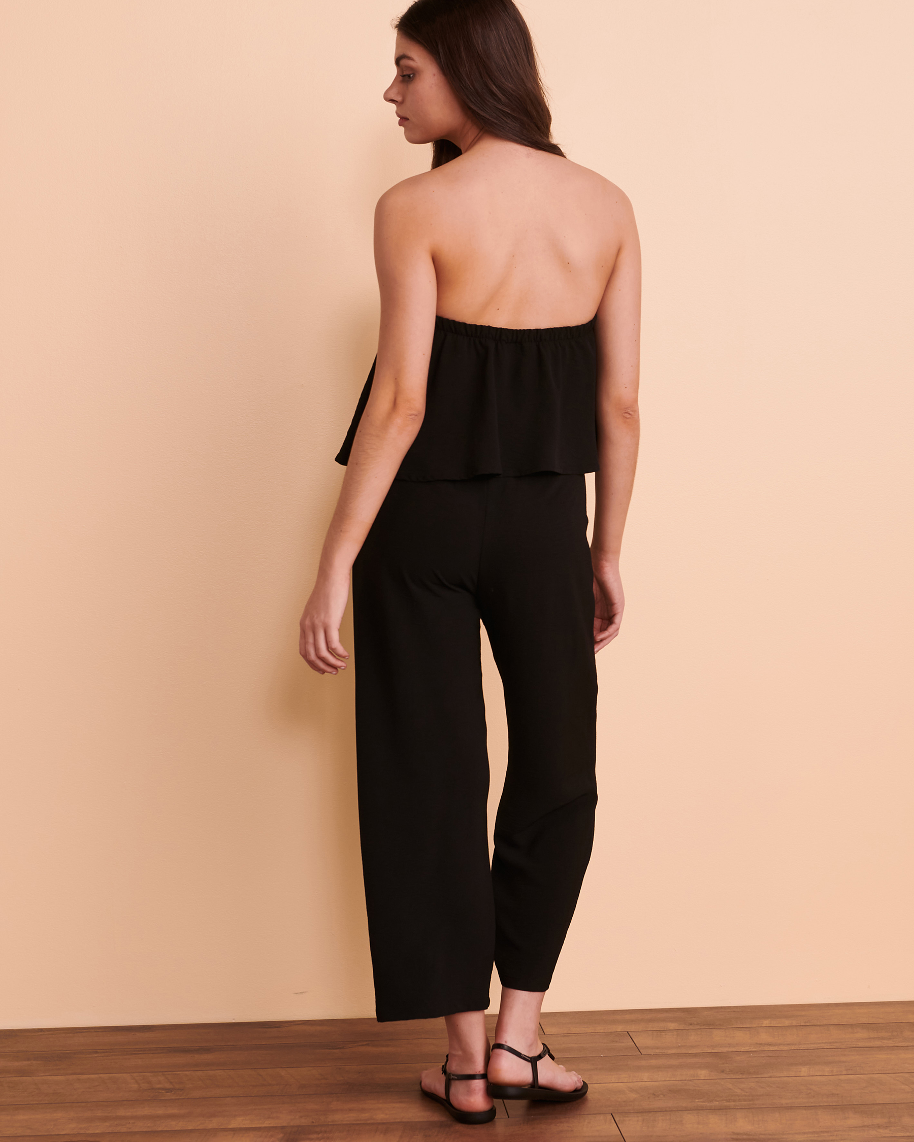 COVER ME Sleeveless Jumpsuit Black 22022517 - View2