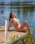 MY BIKINI STORY SOLID Triangle Bikini Top Light purple 01100097 - View1