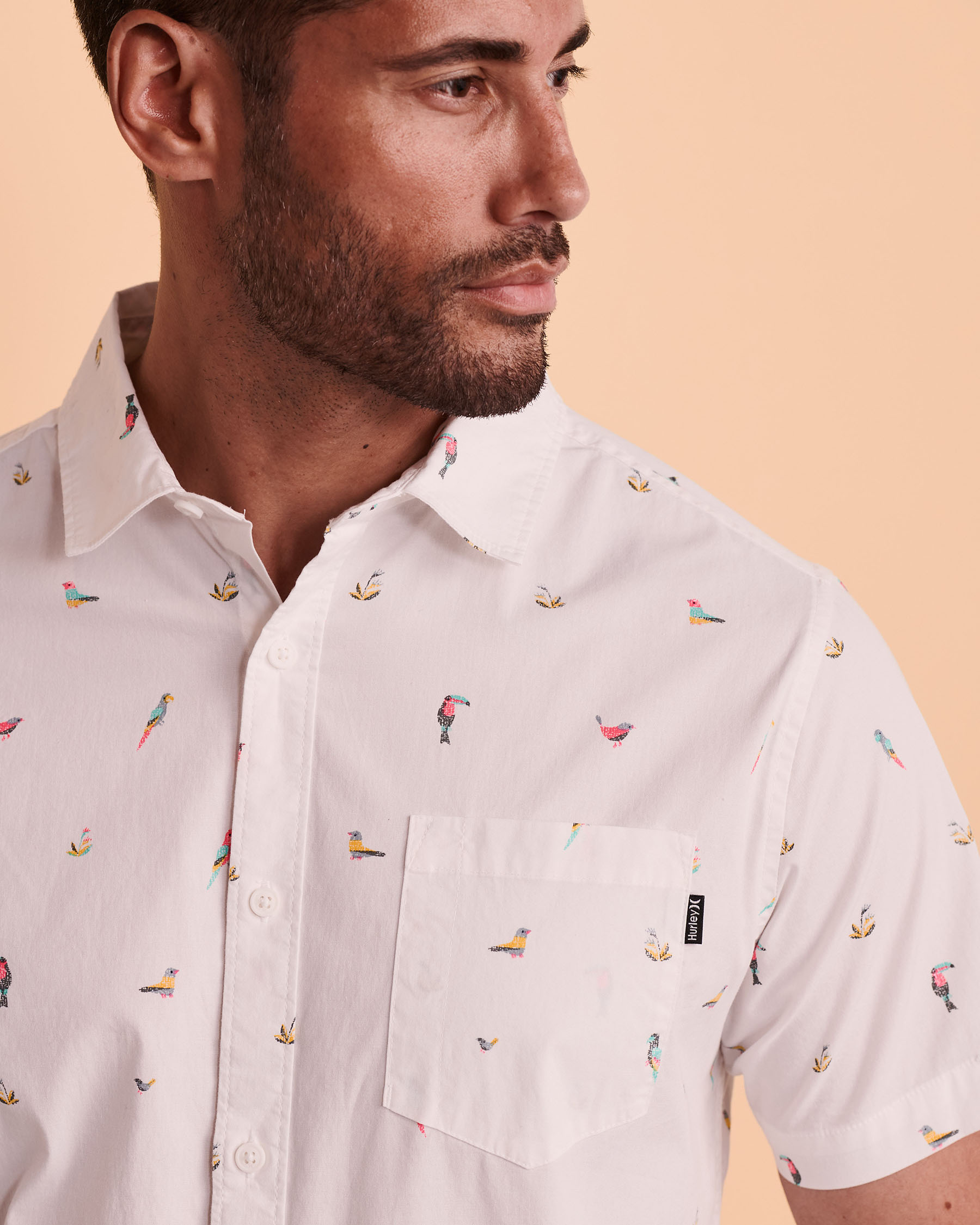 Hurley short sales sleeve shirts
