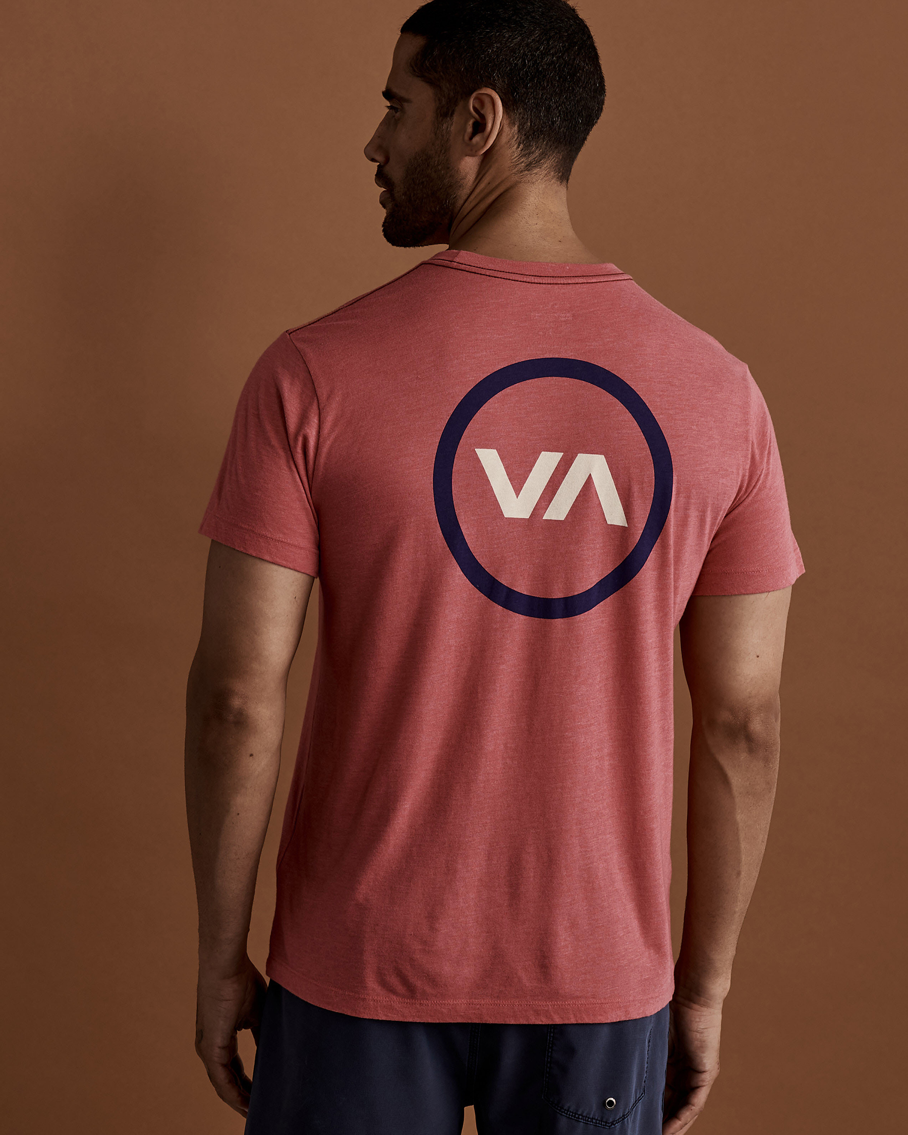 RVCA VA MOD T-shirt Pink AVYZT00745 - View2