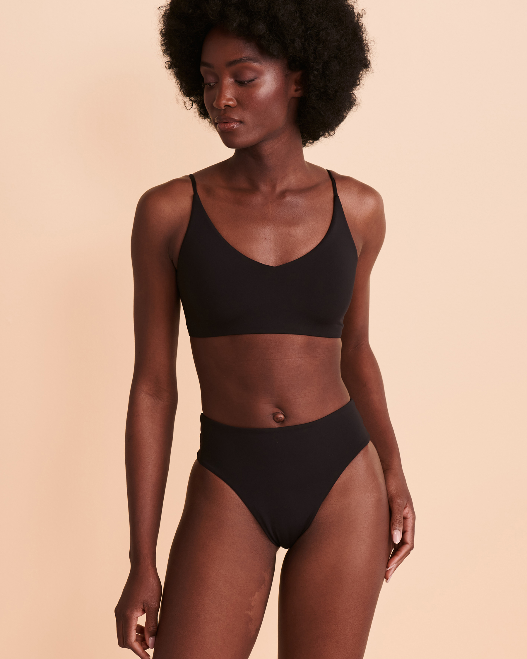 O'NEILL SALTWATER Middles Bralette Bikini Top Black SU2474100T - View1