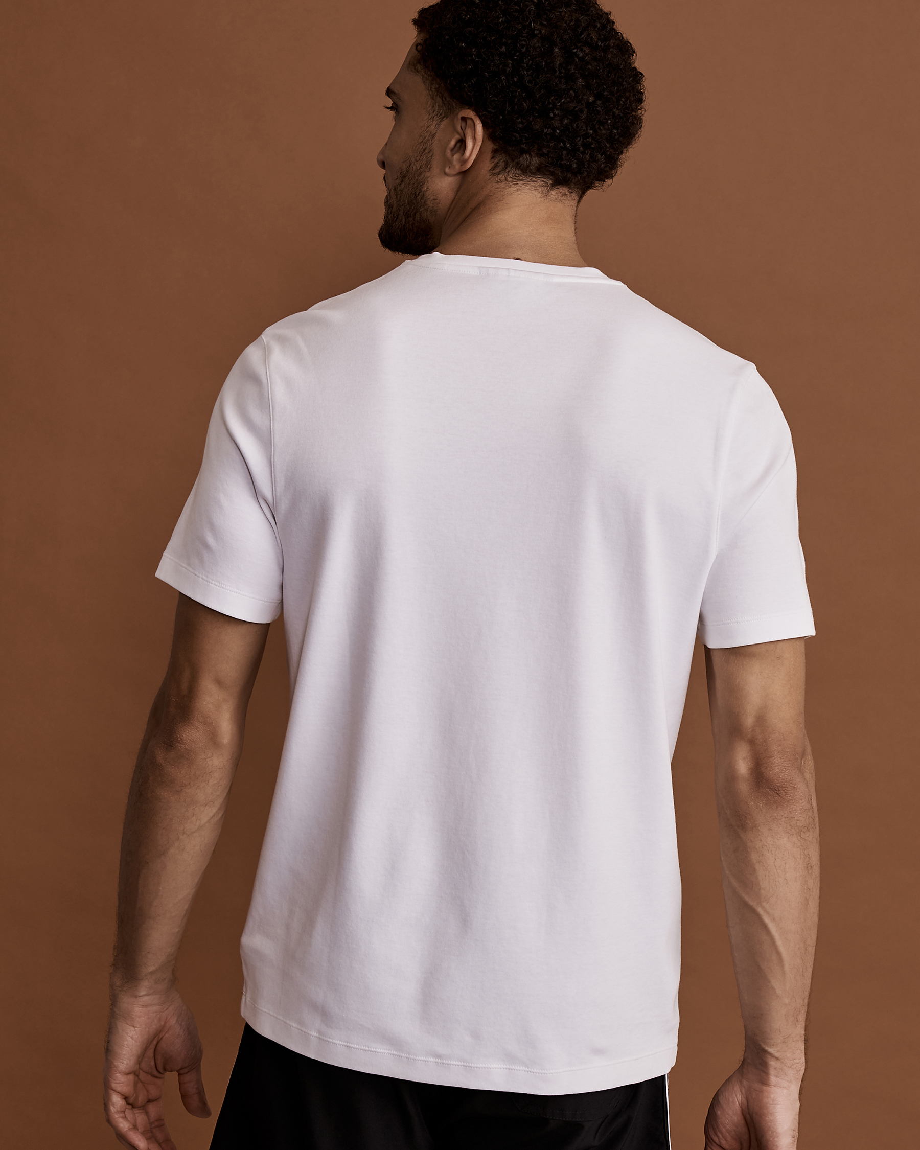 V-neck T-shirt White CB95FXZ20B - View2