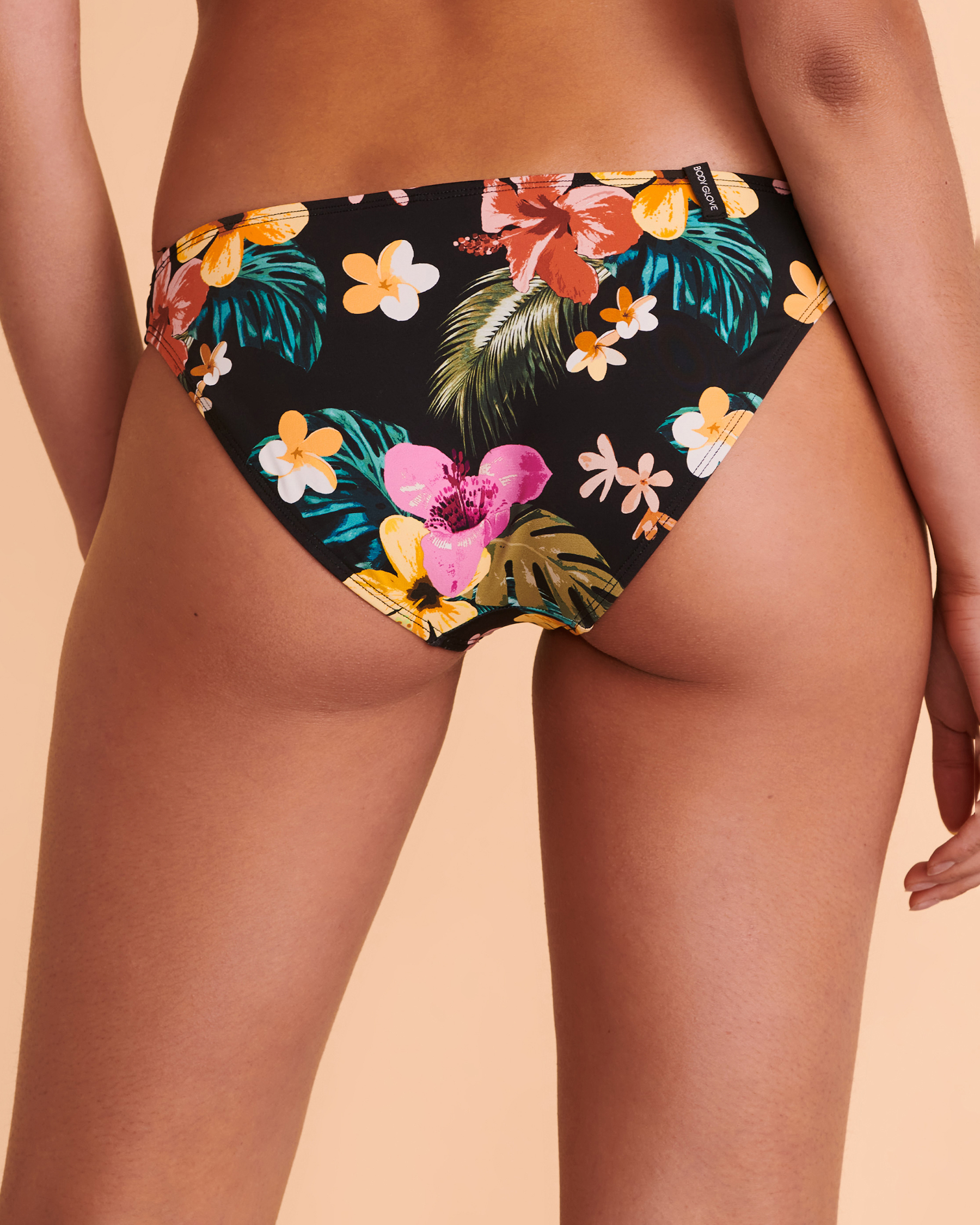 BODY GLOVE Bas de bikini TROPICAL ISLAND Floral noir 3959135 - Voir2