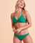 HURLEY SOLID Bralette Bikini Top Green HT1193 - View1
