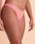 L*SPACE TWO TONE RIB Foley High Leg Bikini Bottom Two tone TTFOB22 - View1