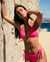 EIDON SORBET Kali Slider Triangle Bikini Top Electric pink 3521300 - View1