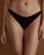 LOLË Bas de bikini jambe haute TANZANIA Noir LWW0574 - View1