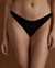 LOLË Bas de bikini jambe haute TANZANIA Noir LWW0574 - View1