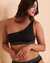 BLEU ROD BEATTIE OFF THE GRID One Shoulder Bikini Top Black RBOG23112H - View1