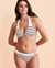 RALPH LAUREN BRETON STRIPE Halter Bikini Top White stripes 20254038 - View1