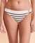 RALPH LAUREN Bas de bikini hipster BRETON STRIPE Rayures blanches 20254051 - View1
