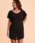 COVER ME Short Sleeve Cover-up Black 23021140 - View1