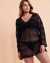 TURQUOISE COUTURE Crochet Caftan Evening blue 02400017 - View1