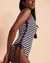POLO RALPH LAUREN PIQUE STRIPE Lace Side One-piece Swimsuit Stripes 21251311 - View1