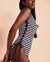 POLO RALPH LAUREN PIQUE STRIPE Lace Side One-piece Swimsuit Stripes 21251311 - View1