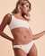 POLO RALPH LAUREN TWIST RIB One Shoulder Bandeau Bikini Top Warm white 21252344 - View1
