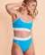 POLO RALPH LAUREN LOGO ICONS Bralette Bikini Top Turquoise 21254347 - View1