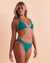 GUESS Haut de bikini triangle licou Sarcelle E2GJ06MC03P - View1