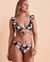 MALAI CASANOVA Laced Bralette Bikini Top Print T44133 - View1
