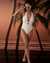 SANTEMARE EYELET Halter One-piece Swimsuit Eyelet 01400011 - View1