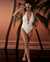 SANTEMARE EYELET Halter One-piece Swimsuit Eyelet 01400011 - View1