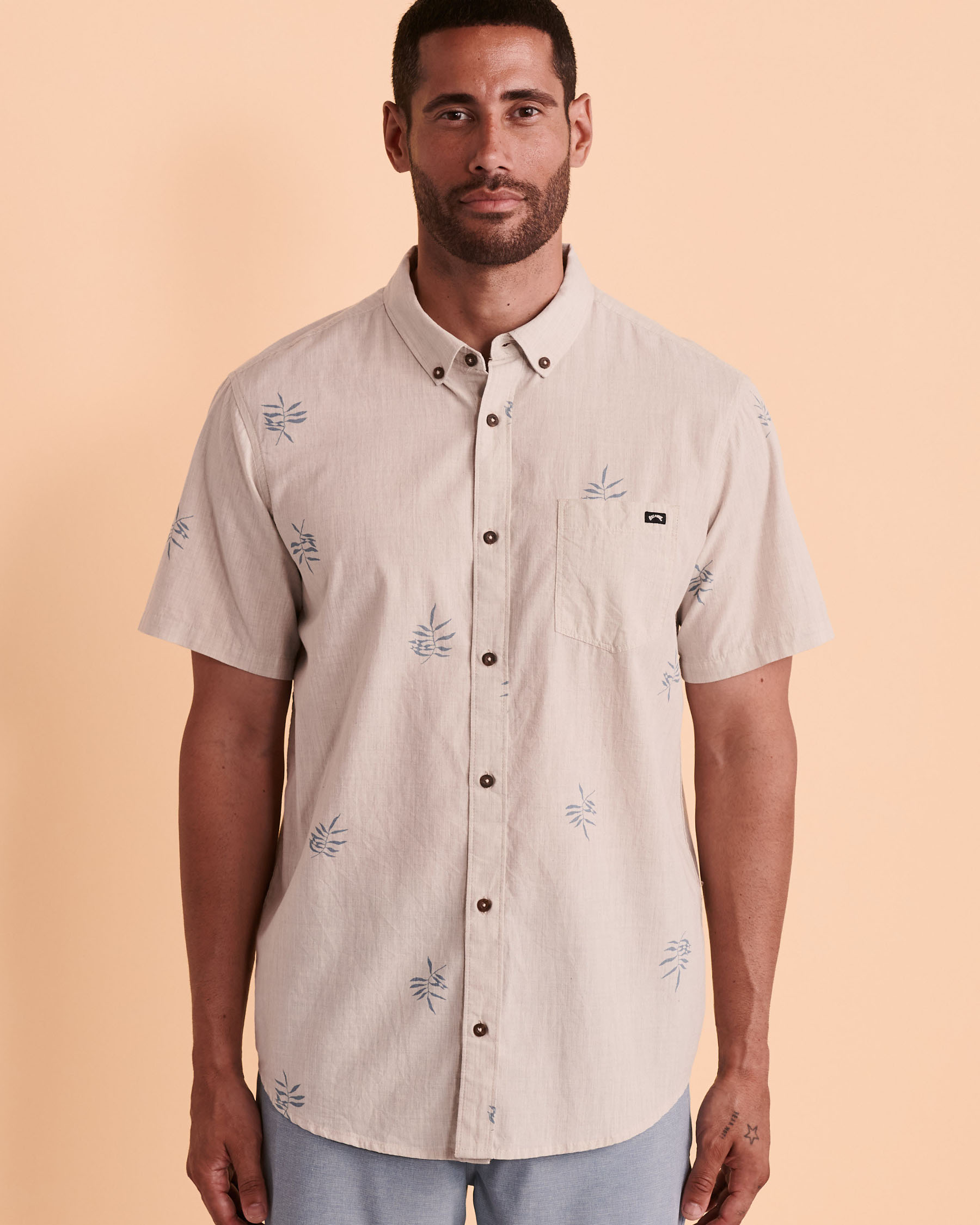 BILLABONG SUNDAYS MINI Short Sleeve Shirt Light print ABYWT00203 - View1