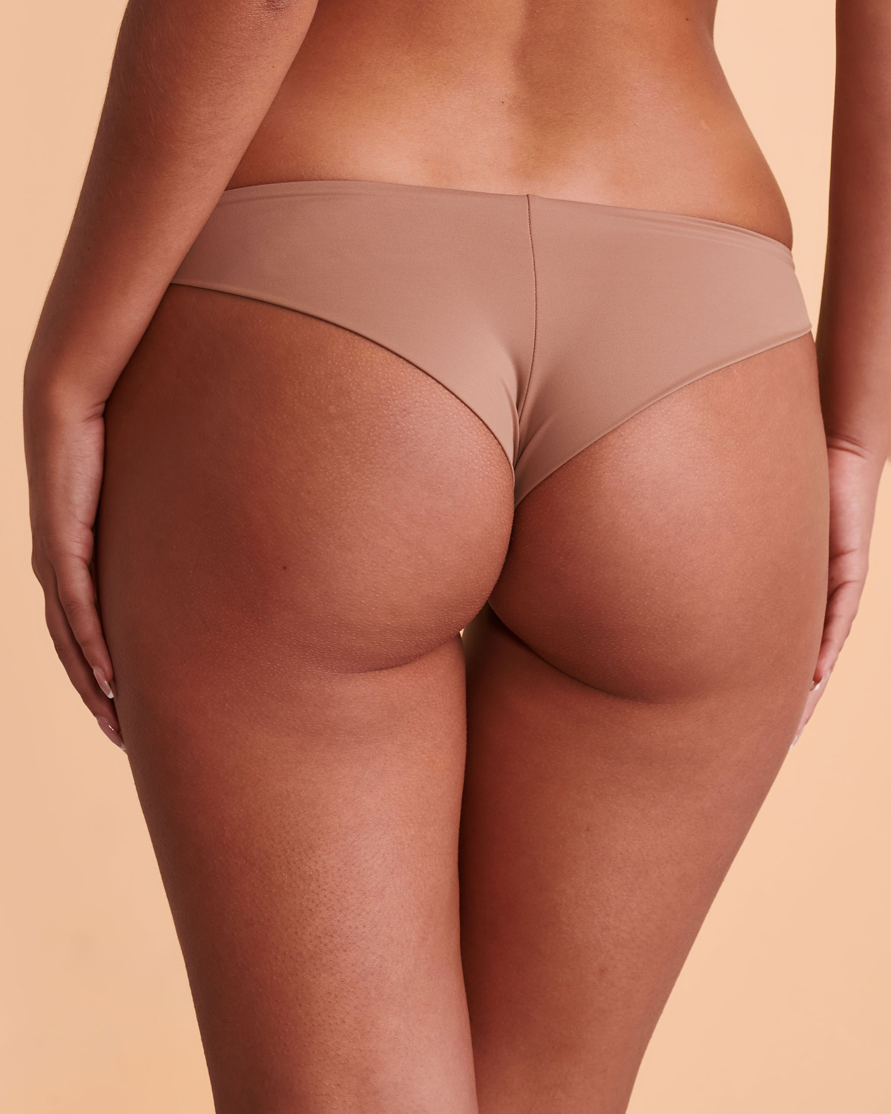 RVCA SOLID Cheeky Bikini Bottom Neutral AVJX400189 - View2