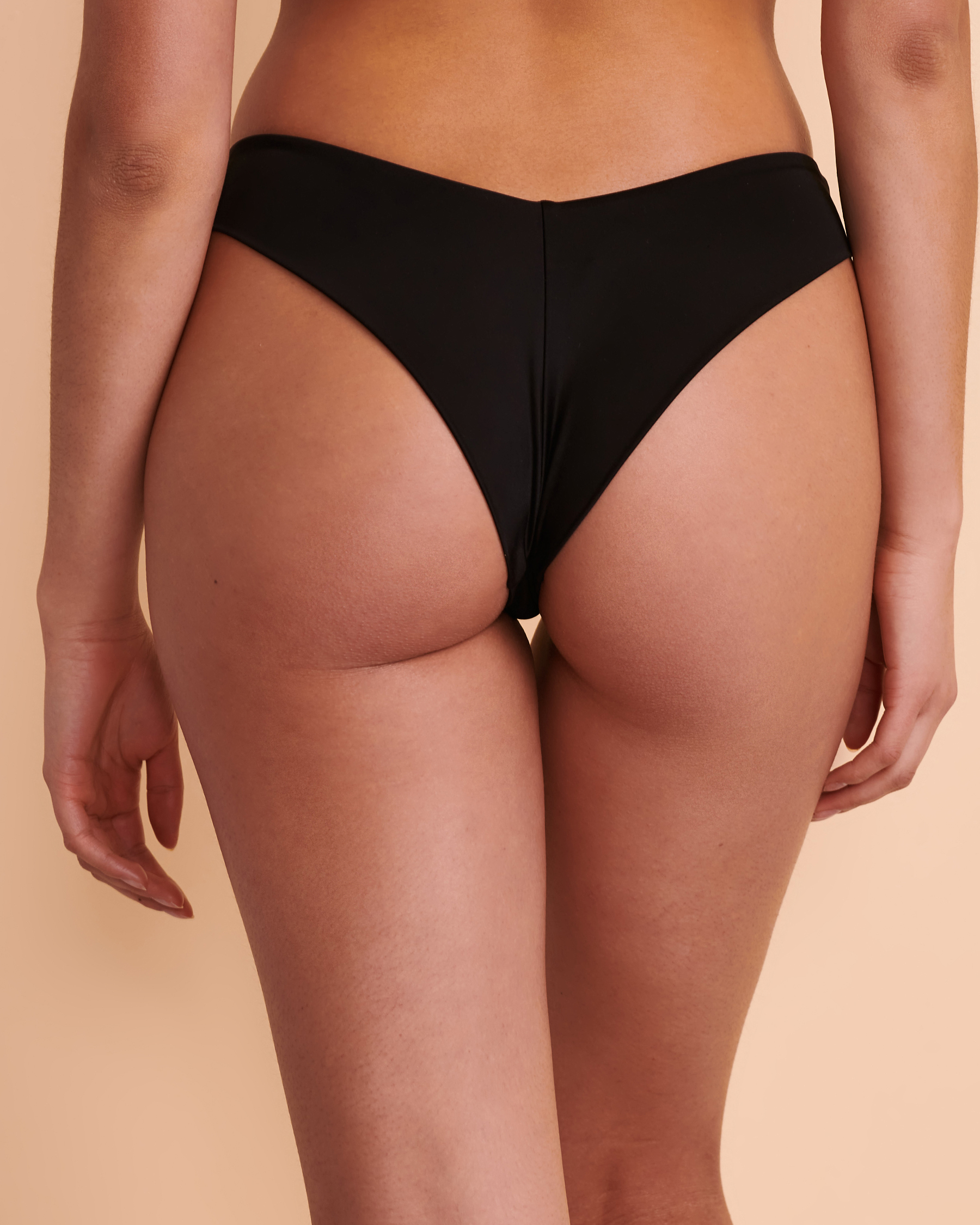 BODY GLOVE SMOOTHIES Kendal High Leg Bikini Bottom Black BV506155 - View2