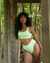 KULANI KINIS NEON LIME Bralette Bikini Top Neon lime TOP125NLR - View1