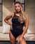 BLEU ROD BEATTIE DON'T MESH WITH ME High Neck One-piece Swimsuit Black RBDM23211H - View1