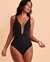 BLEU ROD BEATTIE LET'S GET KNOTTY Strappy One-piece Swimsuit Black RBKN00275H - View1
