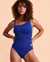 BLEU ROD BEATTIE BEHIND THE SEAMS One Shoulder One-piece Swimsuit Blue RBSM23970H - View1