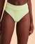KULANI KINIS NEON LIME High Leg Bikini Bottom Neon lime BOT226NLR - View1