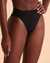 L*SPACE ARLO High Waist Bikini Bottom Black LSARC22 - View1