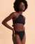 L*SPACE BRIDGETTE High Neck Bikini Top Black LSBDT23 - View1