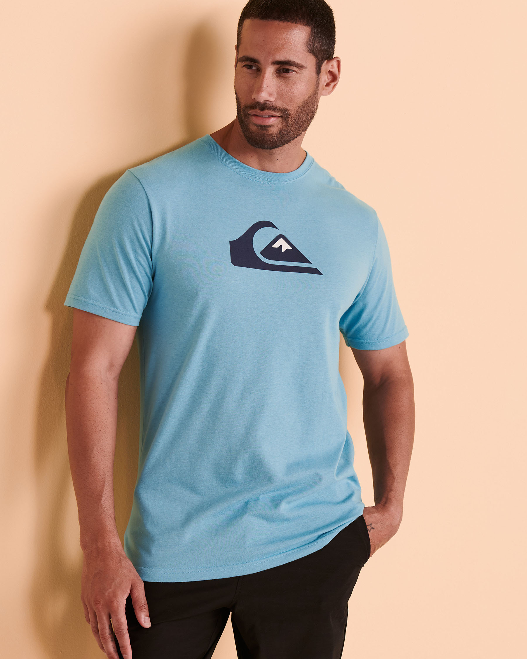 QUIKSILVER COMP T-shirt Blue AQYZT08214 - View1