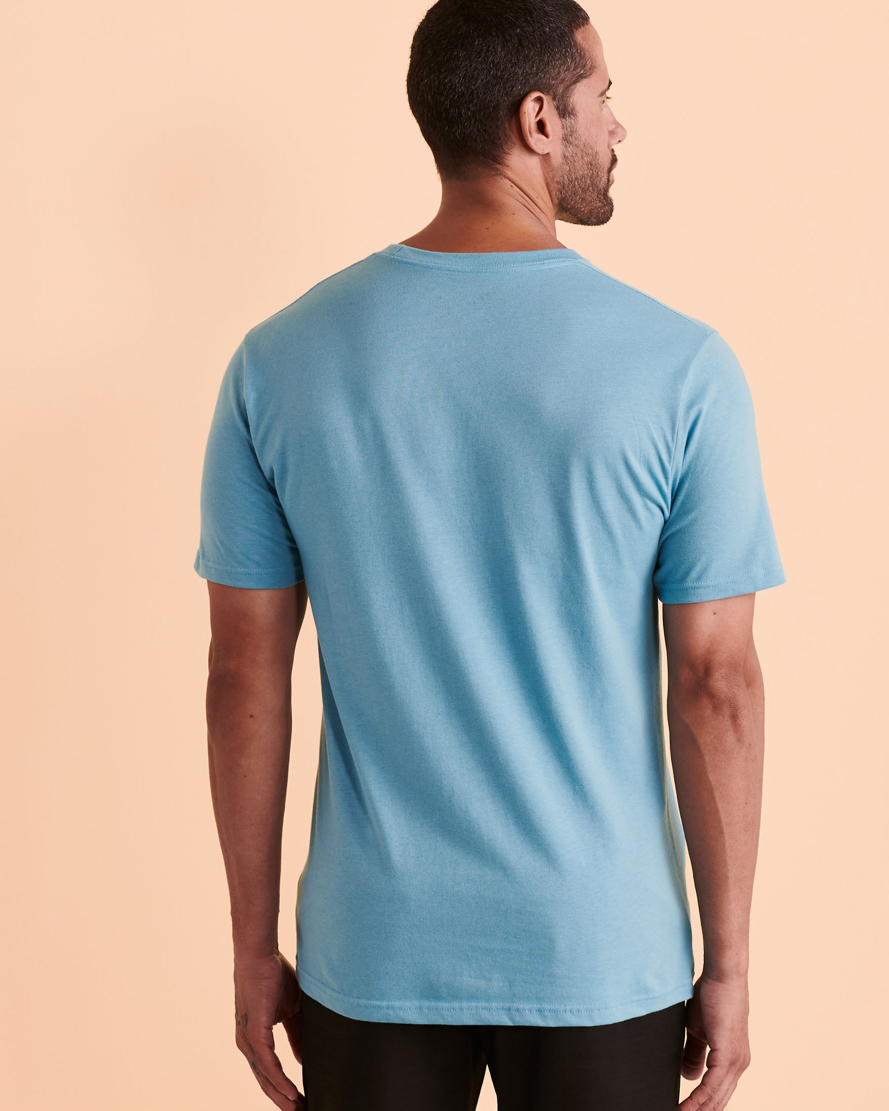QUIKSILVER COMP T-shirt Blue AQYZT08214 - View2