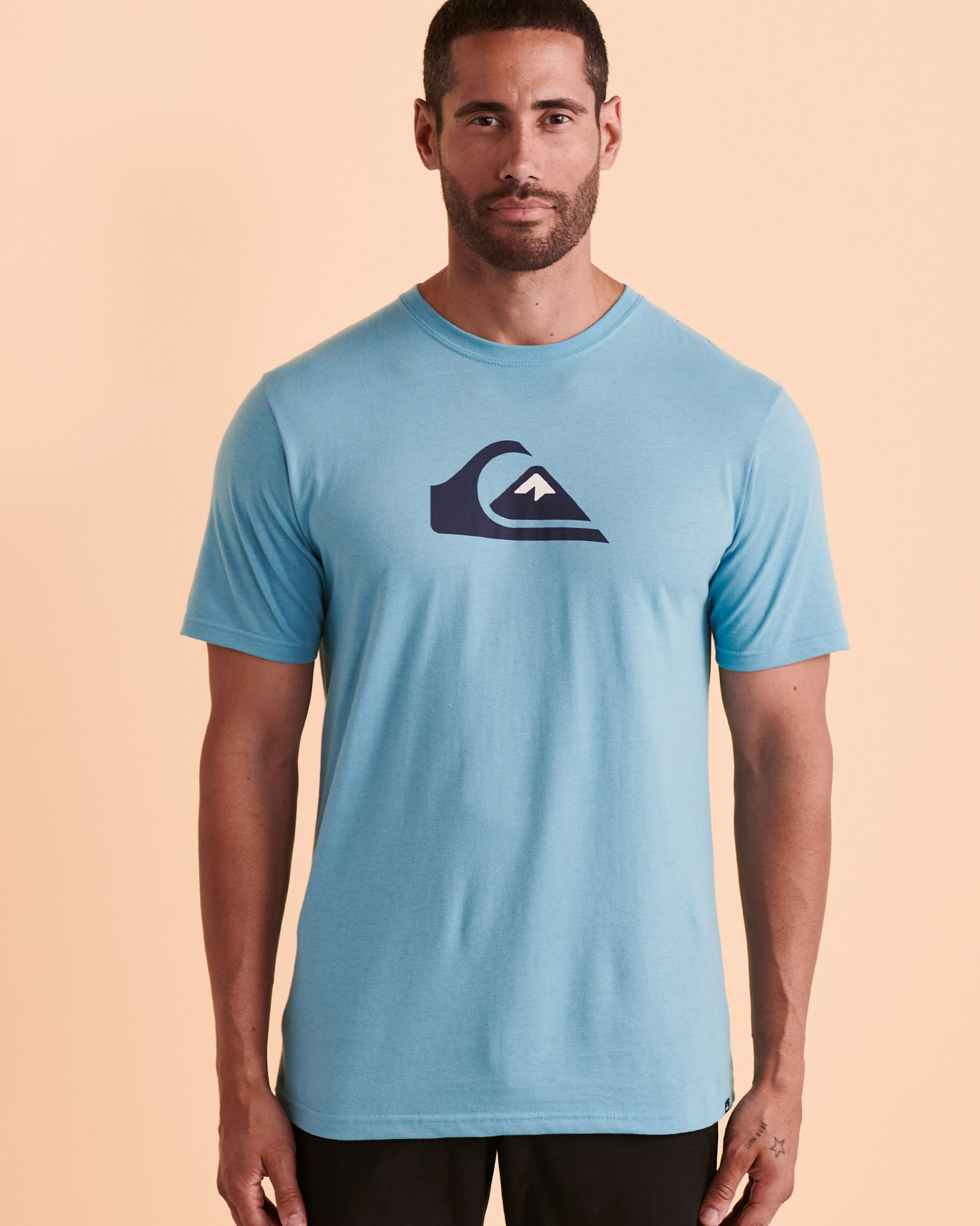 QUIKSILVER COMP T-shirt Blue AQYZT08214 - View3