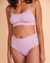 SEATONIC Bas de bikini garçonne en fibres recyclées Violet 01300157 - View1