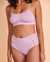 SEATONIC Bas de bikini garçonne en fibres recyclées Violet 01300157 - View1