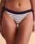 TURQUOISE COUTURE NAUTICAL Side Tie Bikini Bottom Stripes 01300158 - View1