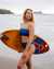 TROPIK Haut de bikini bandeau ELECTRIC STORM Bleu électrique 01100137 - View1