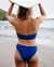 TROPIK Bas de bikini tanga ELECTRIC STORM Bleu électrique 01300148 - View1