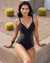 MIRACLESUIT Petal Pusher Plunge One-piece Swimsuit Floral lush 6558358 - View1